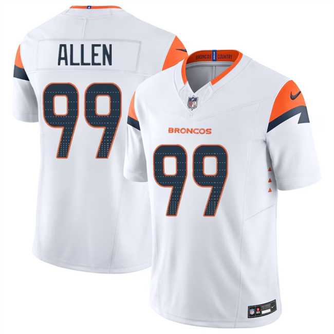 Youth Denver Broncos #99 Zach Allen White 2024 F.U.S.E. Vapor Limited Stitched Jersey Dzhi->green bay packers->NFL Jersey